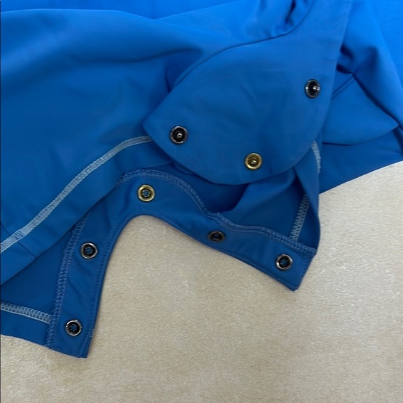 Kids Swim Shark Design Blue and Gray Swimsuit and shark goggles - Picture 5 of 7